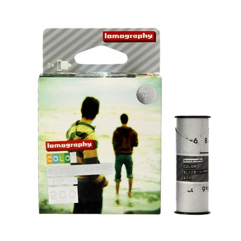 lomo 120彩色胶卷 反转片 正片 红E色调 紫色调  Lomo原产特效卷图片