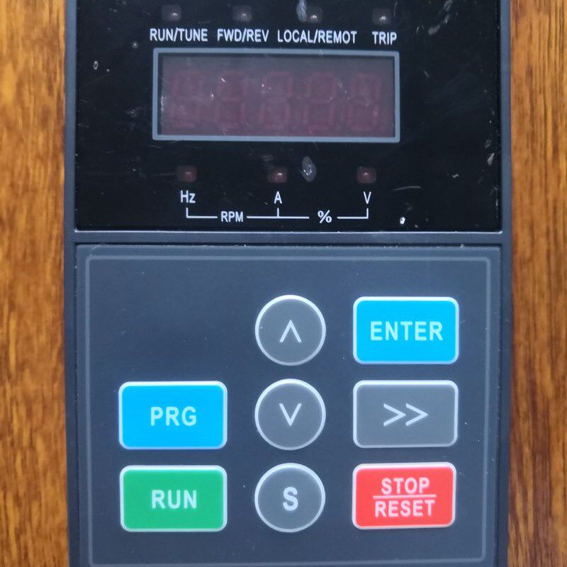 西林变频器面板SD600 SD200双显小操作面板 显示屏调速器控制键盘