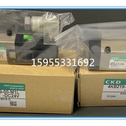 日本CKD电磁阀4KB219-4KB419-4KB229-00-M1L-DC24V全新原装正品