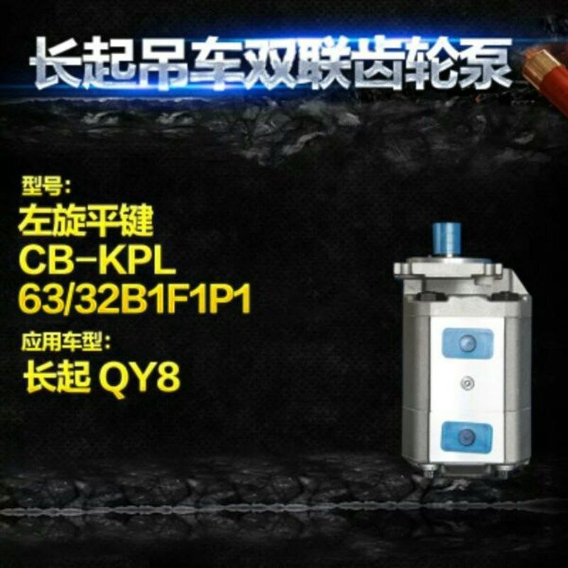 长江吊车齿轮泵柳工长江8吨12吨齿轮泵液压油泵马达 长江吊车配件