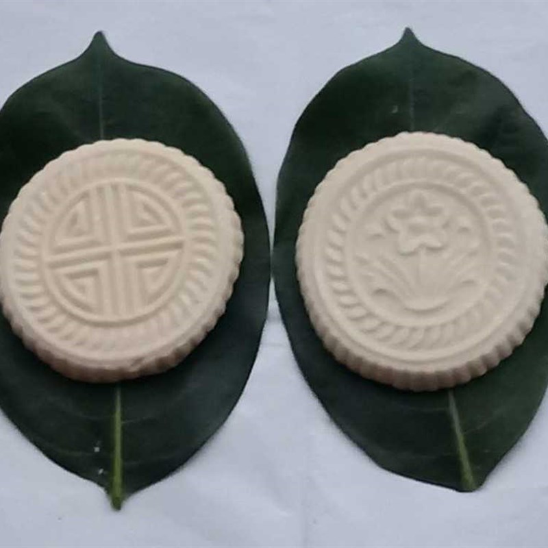 印仔粑模具 叶贴印 手工雕刻加塑料图案艾粿南瓜杏仁水晶月饼模具图片