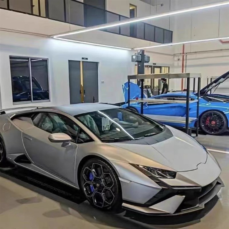 适用于 于蓝宝坚尼 LP580 LP610 EVO改装tecniQca大包围套件前杠图片
