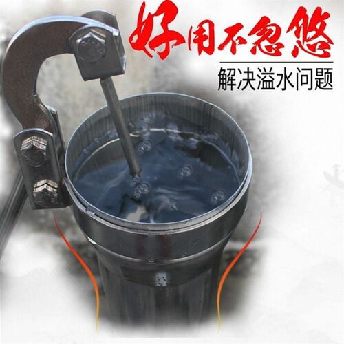 手动压水井摇水泵不锈钢家用摇水机农村打水井抽水泵压井头吸水器