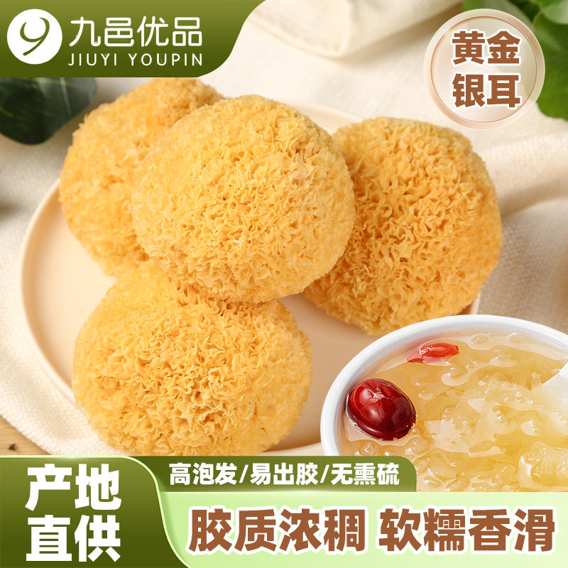 九邑优品古田银耳 丑耳白木耳雪耳胶质浓稠泡发易出胶无硫银耳羹