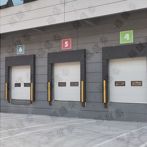 海绵门罩冷库充气式门封工业机械式门封卸货平台隔热保温挡风门罩