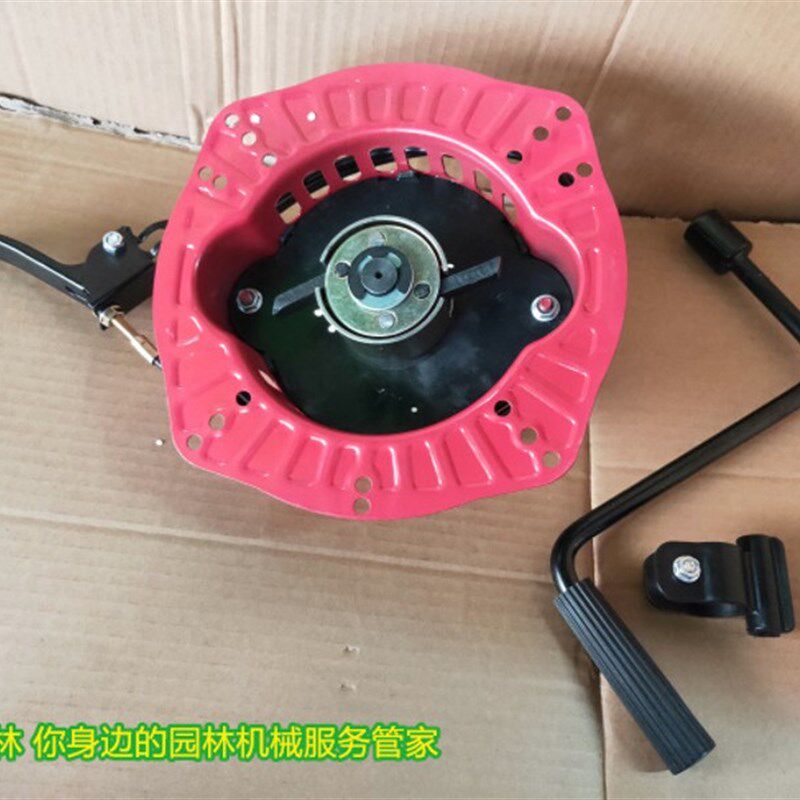 汽油机手拉改手摇173/178/186/188/192柴油微耕机免拉手摇启动器