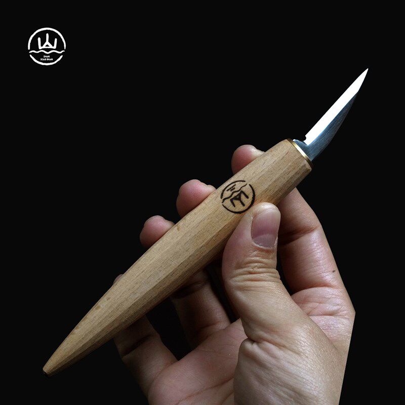 詹小山雕刻刀四件套diy手工木头木工刀具工具木雕初学者动物刻刀