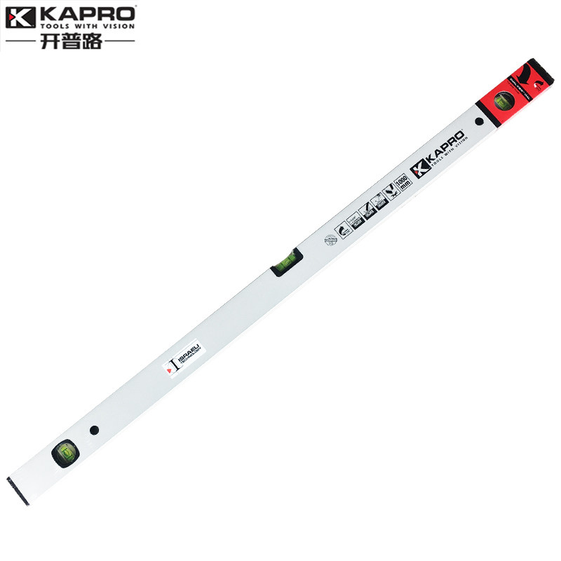以色列KAPRO开普路781c高精度铝合金水平尺水平仪平衡尺大水泡