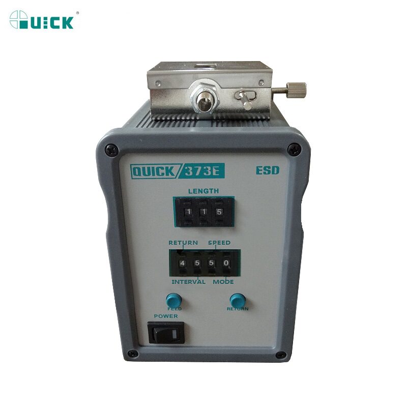 快克373E自动出锡机模式调节QUICK出锡装置全自动送锡机包邮