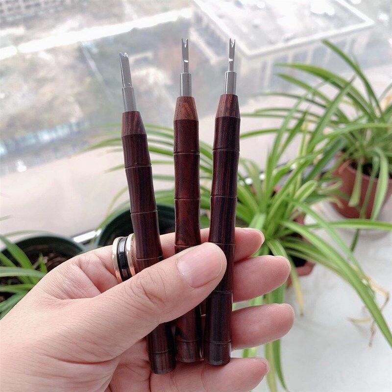 修表工具 木柄拆生耳批 三支装 拆表带工具 拆表耳小工具 取表环