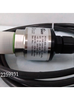 压力传感器 HED043 P131.08-4B0-V18,0-50mbar 4-20mA 9-32VDC