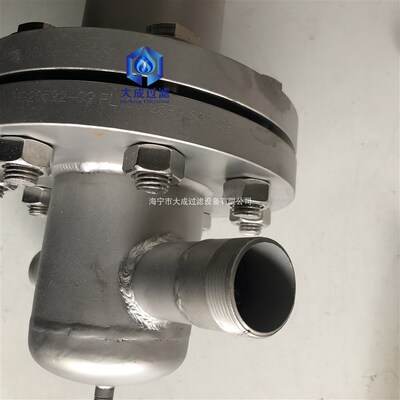 不锈钢高压蒸汽过滤器DC-ZQ10气体空气粉尘过滤滤芯过滤高温高压