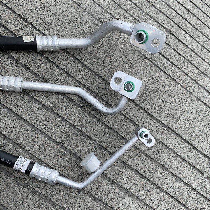 解放J6P高压低压空调管冷泵压缩机冷凝器蒸发箱管060 080 130-81W