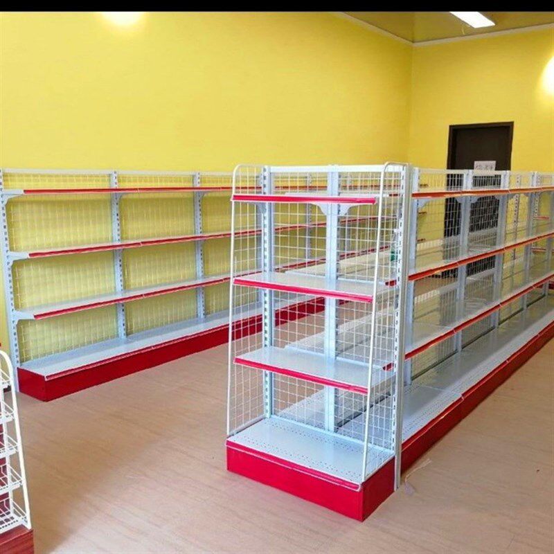 超市货架便利店零食展示架多层置物架商店小卖部文具双面多功能架
