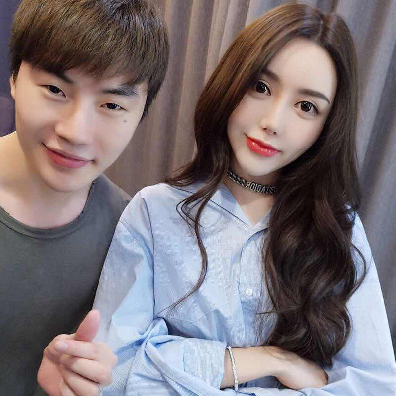假发女长卷发大波浪网红可爱圆脸梨花头u形半头套无痕一片式接发