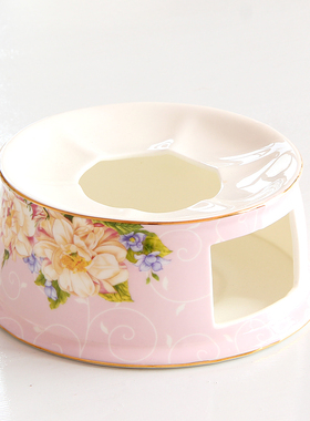 茶具茶壶陶瓷保温加热茶壶炉蜡烛加热底座骨瓷暖茶器温茶炉温茶器