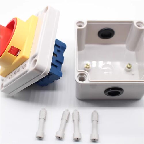 负荷隔离开关盒 负载断路开关盒 20A25A32A40A63A80A 防水开关盒