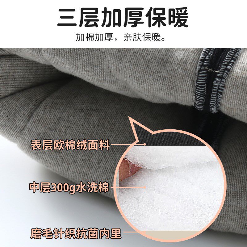 女宝宝背带棉裤冬夹棉外穿一岁女童儿童婴幼儿婴儿背带裤冬季加厚