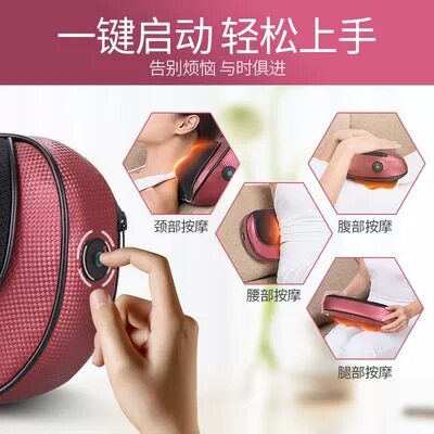 肩颈椎按器颈部腰部肩部颈肩多功能全身电动仪脖子枕头家用