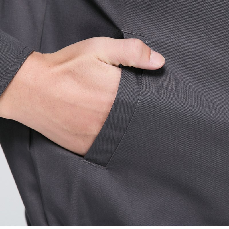 工作服套装男劳保服男士宽松耐磨建筑耐脏汽修工厂车间邮政反光条