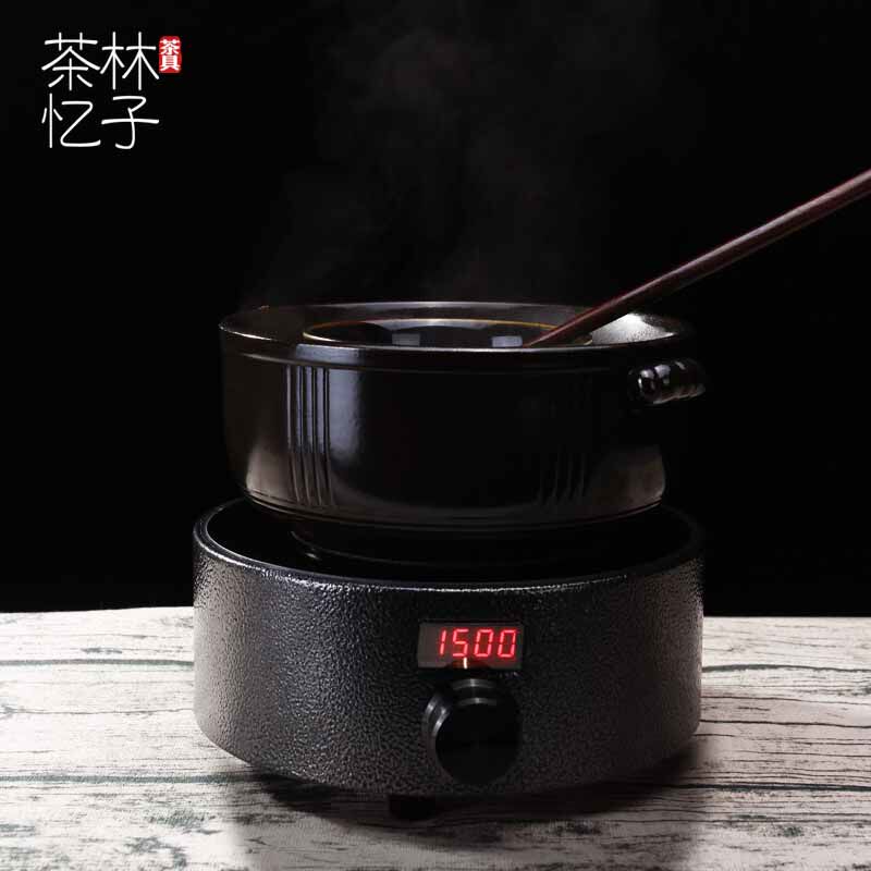 陶瓷电陶炉煮茶器套装 养生黑茶蒸汽泡茶壶温茶碗日式干泡碗茶具