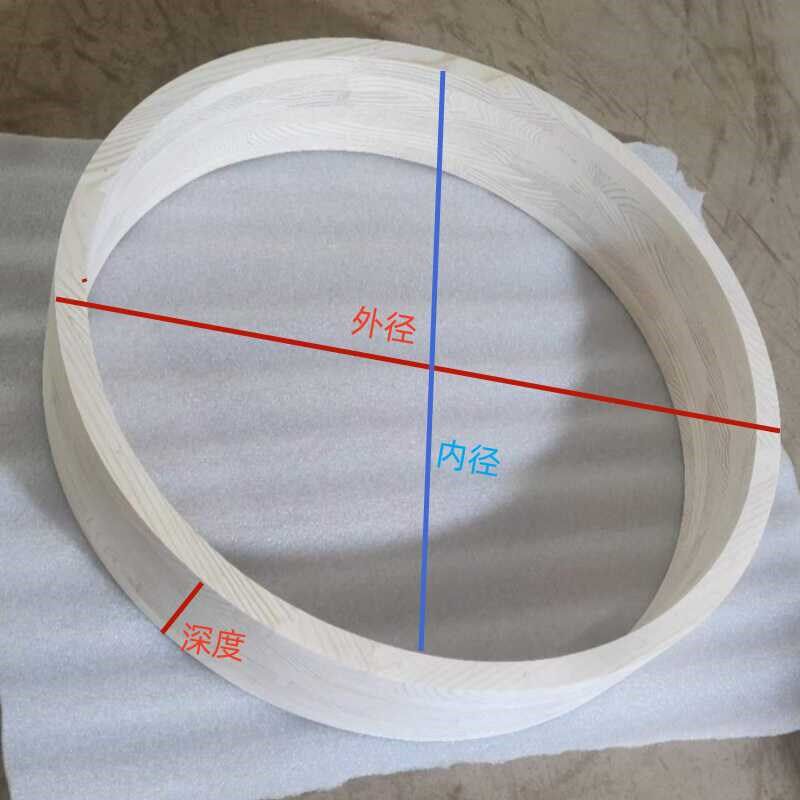 实木圆框 客厅植物支架窗户包垭口线条翻边隔断墙洞屏风装饰 制作