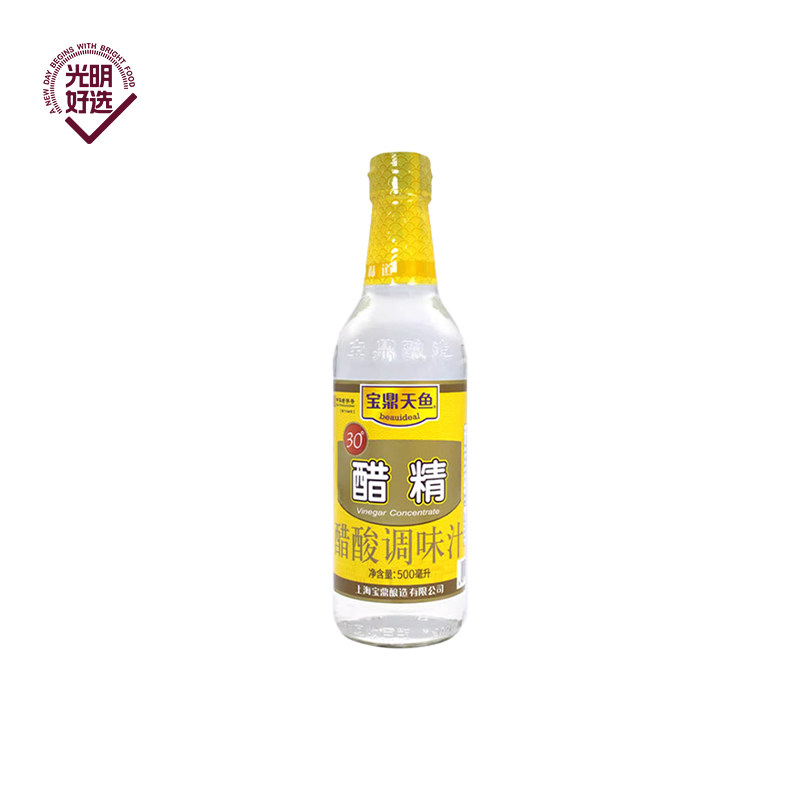 宝鼎天鱼醋精(30°)500ml*1瓶图片
