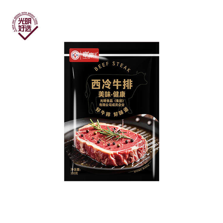 光明联豪整切西冷牛排100g*10包
