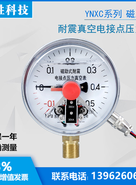 YN60ZT  轴向带边 面板式耐震压力表 液压机液压站抗震油压压力表