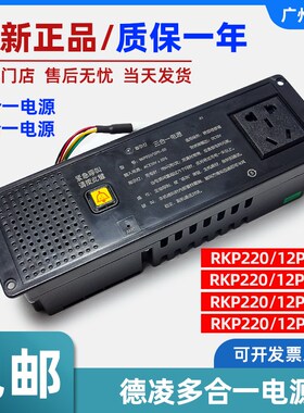 德凌三合一应急电源四合一电梯照明电源RKP220/12PE-02检修箱电源