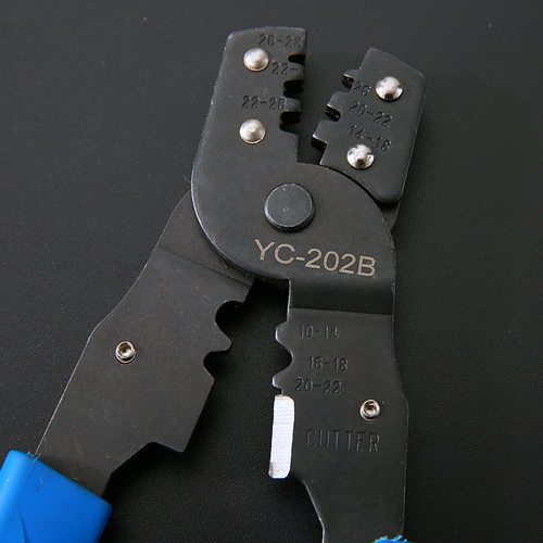 YC-202B多功能压线钳 多功能剪线钳 电缆线脱皮钳端子钳