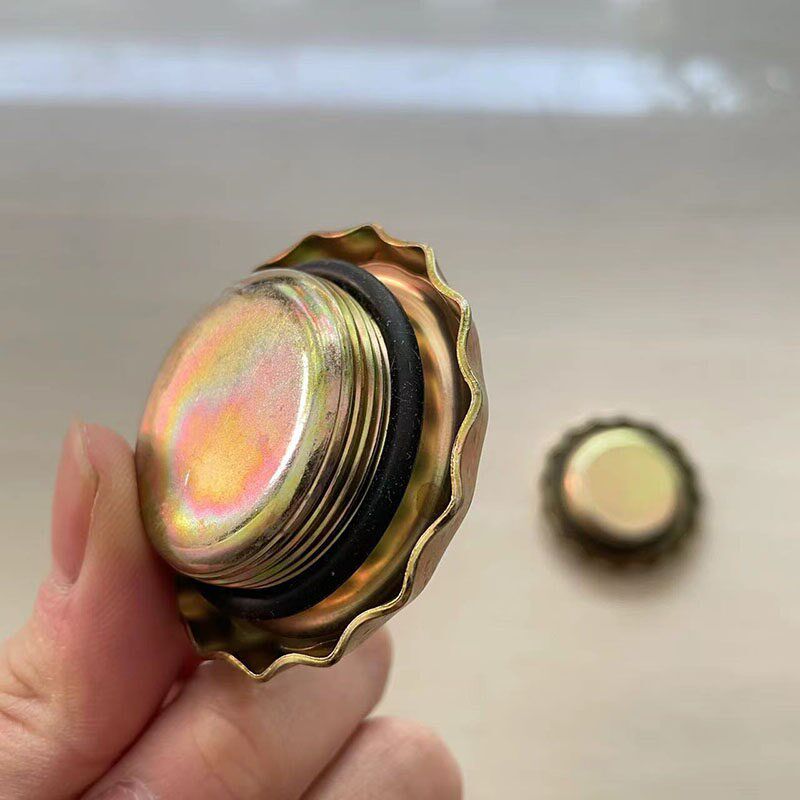 铁皮油桶口径3.5盖子5升10升20升30升汽油桶盖油箱盖柴油桶盖配件