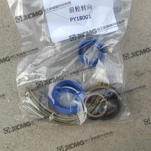 徐工GR165/180平地机配件前轮转向方向油缸修理包密封件