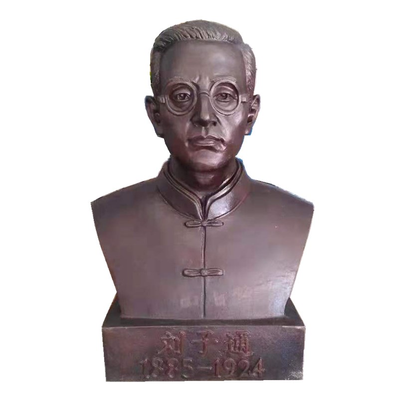 定制头像雕塑玻璃钢半身胸像名人物雕像铸铜真人肖像纪念亲人摆件