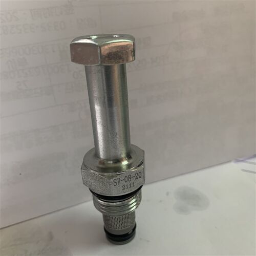 宁波液压螺纹插装电磁阀SV08-20换向二位二通常闭卸压阀DHF08-220