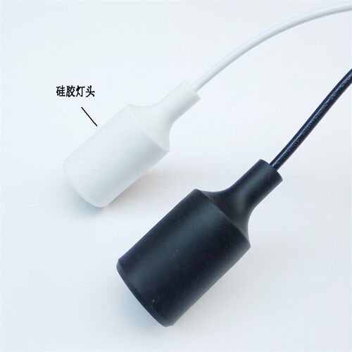 设计师吊灯灯头复古爱迪生仿古吊线灯座配件E27螺口灯饰灯具配件