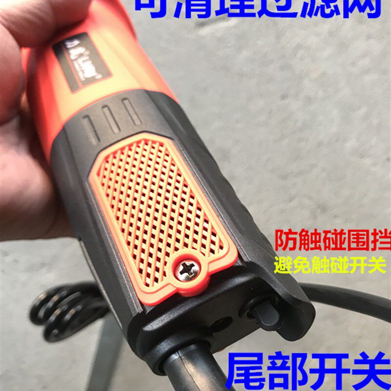 力虎 9100 角磨机打磨机切割机磨光机1200W功率100角磨机工厂装修
