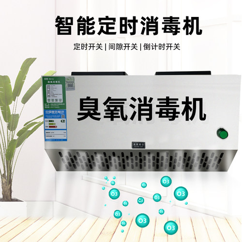 壁挂式臭氧消毒机垃圾房除臭设备机空气净化食品厂杀菌臭氧发生器