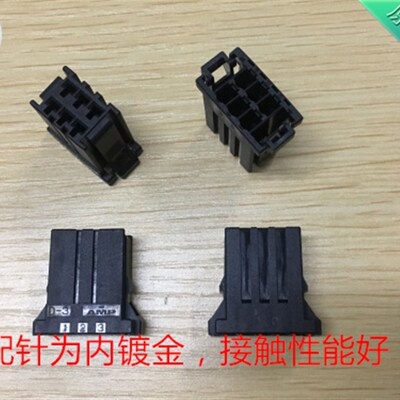 AMP D-3  178289-3 两排6孔插头 原装正品 可直拍 当天发货