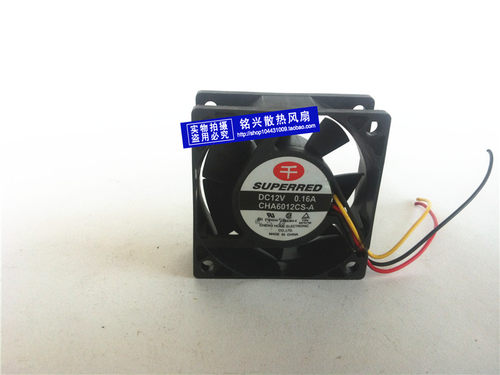 千红 CHA6012CS-A 6025 12V 0.16A 6cm 散热 风扇