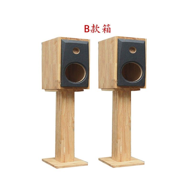 专业试音实木箱6.5寸汽车喇叭空箱家用汽车店测试效果纯木质箱体8
