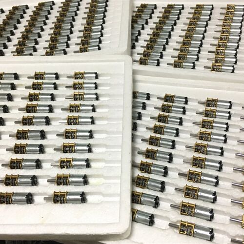 JGA12-N20直流减速电机1:1000大速比低转速小马达3V6V12V大扭力