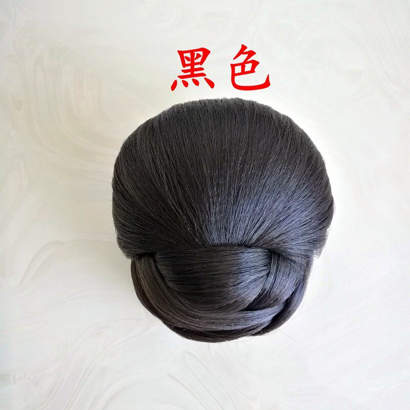 新娘盘发发包中式婚礼盘发发髻假发中国风假发复古旗袍假发发型