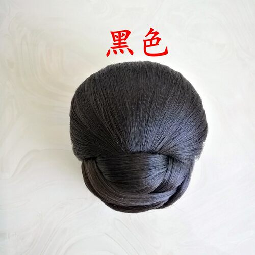 新娘盘发发包中式婚礼盘发发髻假发中国风假发复古旗袍假发发型