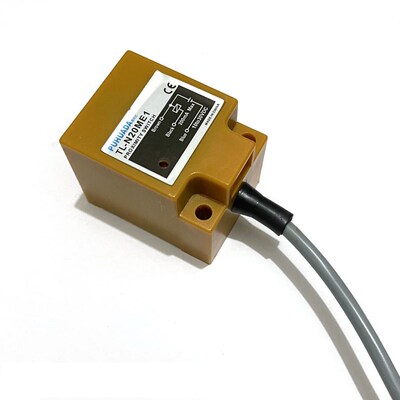方形接近开关TL-N20ME1 PNP NO三线常开金属感应限位传感器远距离