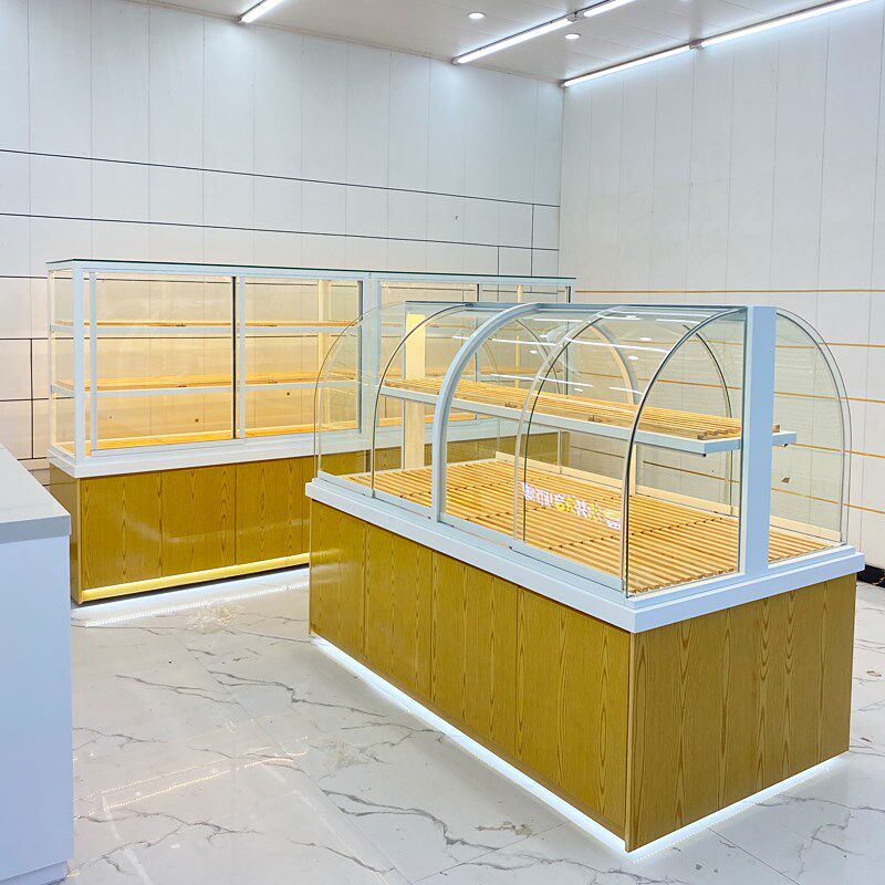 面包柜面包展示柜中岛柜边柜模型柜收银台糕点柜烘焙店蛋糕展柜
