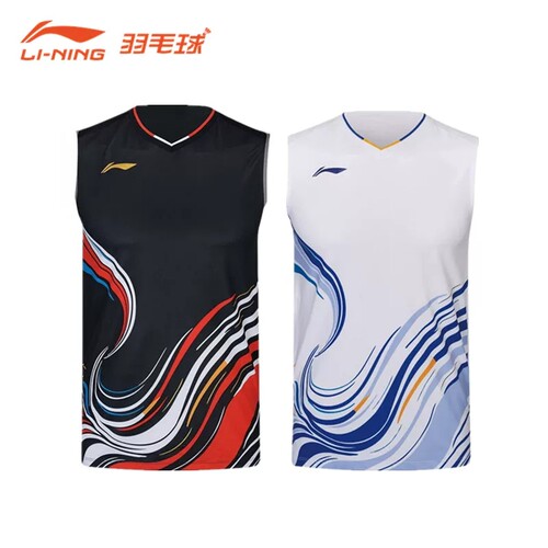 李宁羽毛球服背心中国青队大赛款