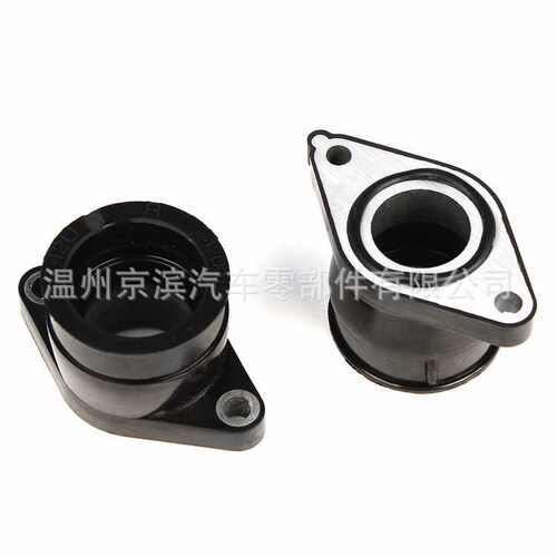 适用于YAMAHA雅马哈TT350 XT350化油器接口胶进气口接喉接头橡胶