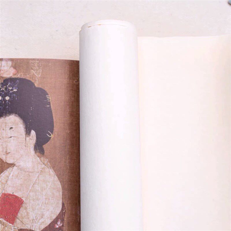 特制清水书画全熟宣不漏矾四尺工笔小写意重彩书法国画临摹用宣纸