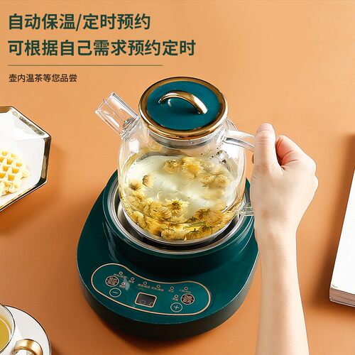 养生壶办公室小型一人用煮茶器玻璃水壶自动煮花茶壶养生杯电炖杯